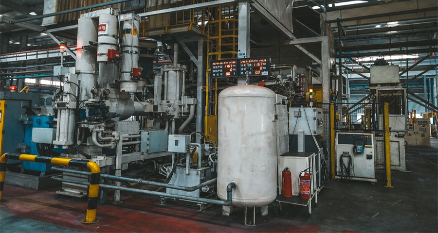 Rail component cutaway image